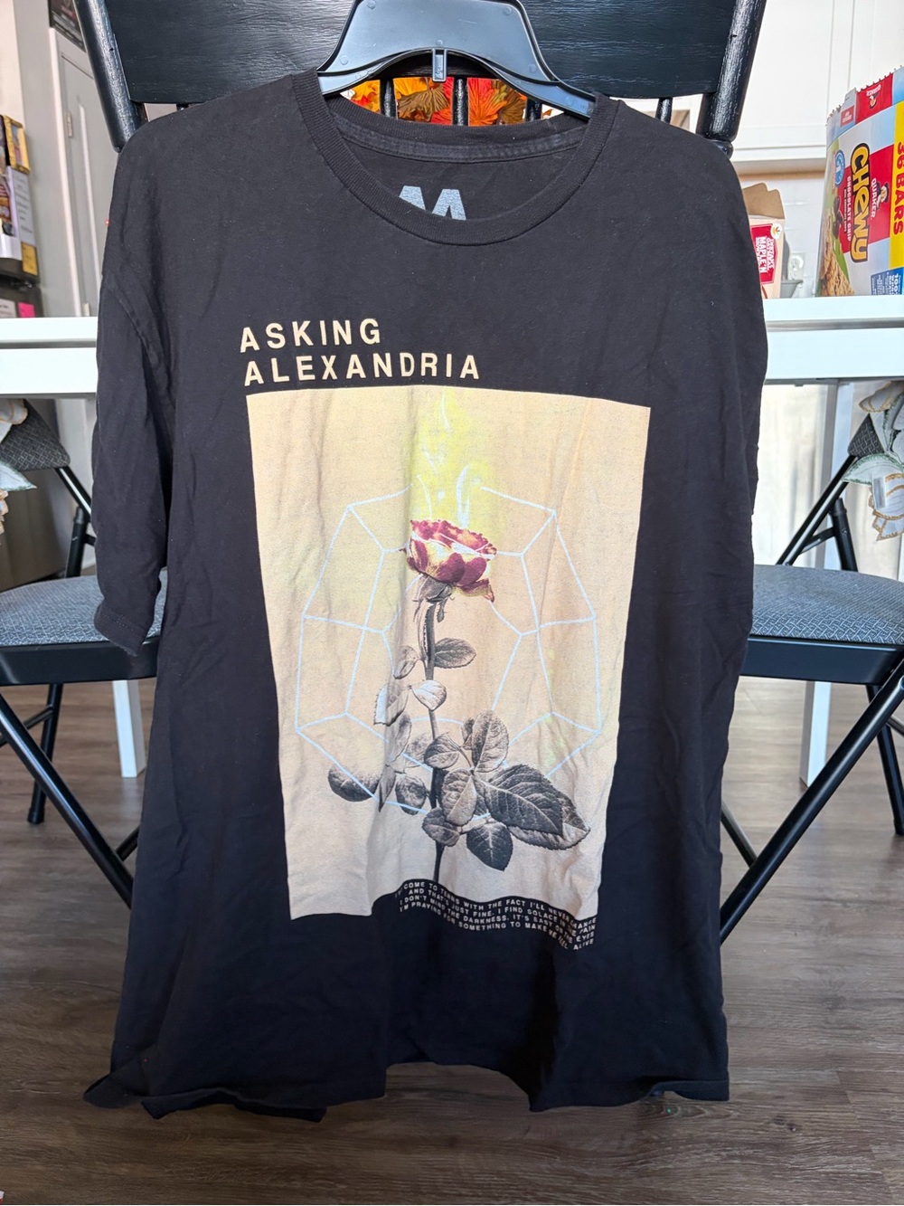 Asking Alexandria 2018 Tour Shirt (No dates on the back)
